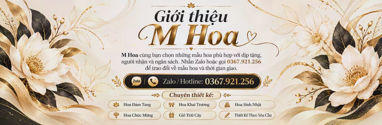 Ảnh bìa Shop hoa tươi Phường Hạp Lĩnh Bắc Ninh - Chọn hoa theo câu chuyện của bạn